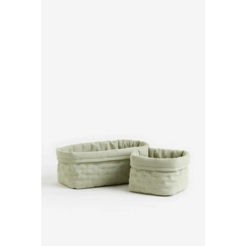 H&M 2-pack Quilted Storage Baskets