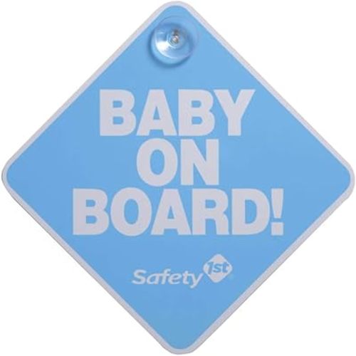 Safety 1st Baby On Board Sign, Blue