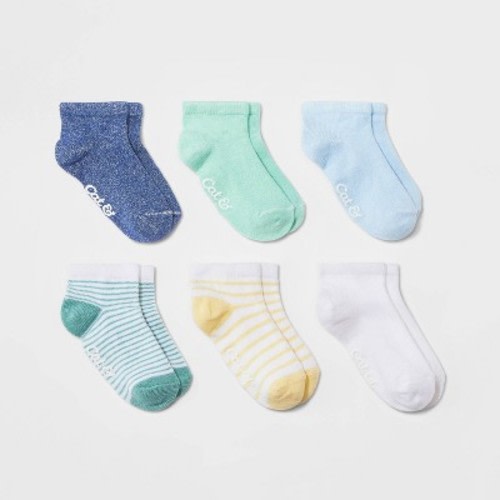 Baby Low Cut Socks - Cat & Jack™, Size: 6-12M