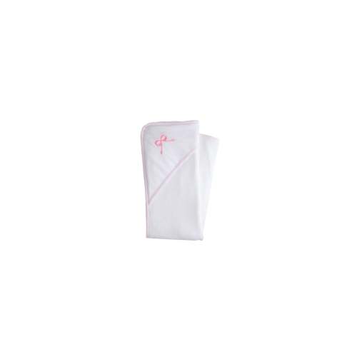 Hooded Towel - Pink Bow