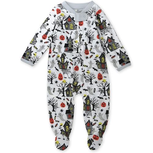 HonestBaby Celebration Sleep & Play Footed One-Piece Pajama Sleeper 100% Organic Cotton