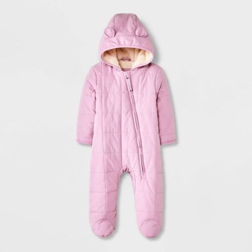 Baby Girls' Bunting Puffer Snowsuit - Cat & Jack™