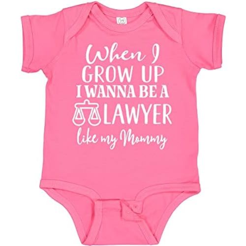 inktastic Future Lawyer Like Mommy Baby Bodysuit