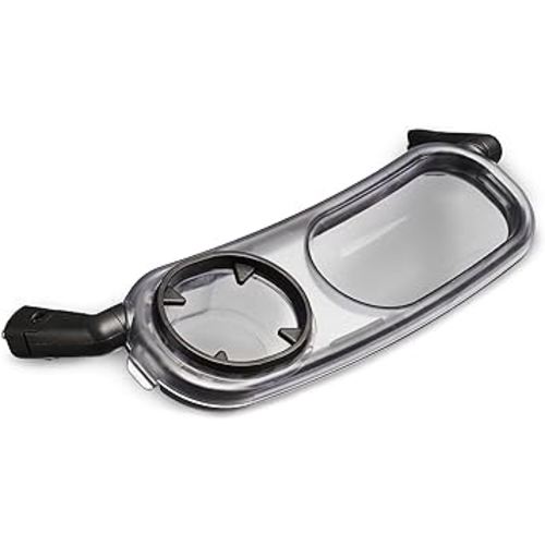 Snack Tray Compatible with Uppababy Vista V2, Vista, Cruz, Cruz V2, RumbleSeat, RumbleSeat V2, Snack Tray with Cup Holder, Dishwasher Safe, Quick Attachment, Folds with Stroller, Stroller Accessories