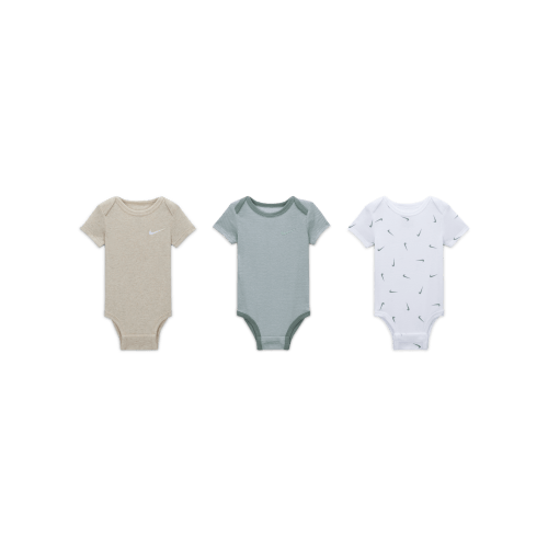 Nike E1D1 Baby (0-9M) Mix and Match Bodysuits (3-Pack). Nike.com