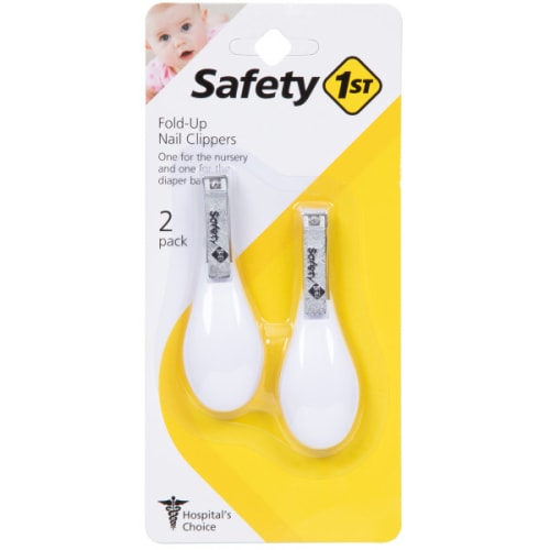 Safety 1st® Fold Up Nail Clippers, 2 pk
