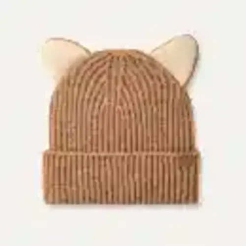 Kids' Chunky Cat Beanie