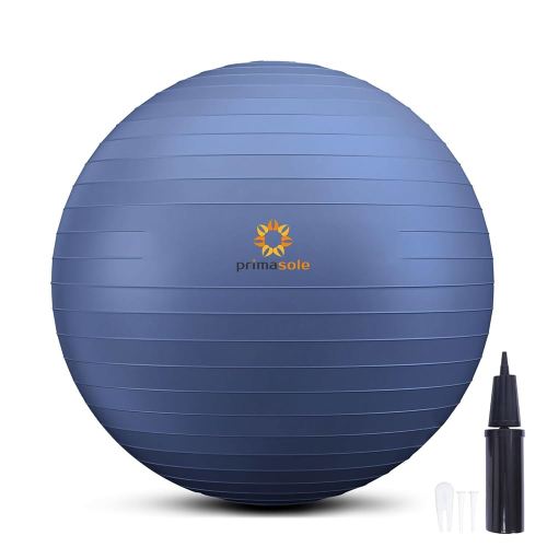 Exercise Ball for Balance Stability Fitness Workout Yoga Pilates at Home Office & Gym Birthing Ball for Pregnancy, Office Ball Chair