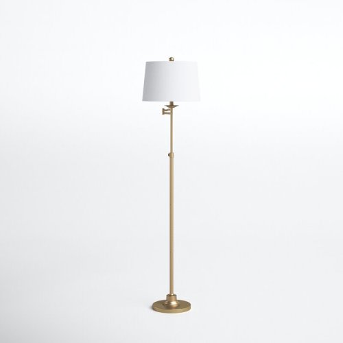 Joss & Main Rosalie 64.25" Swing Arm Floor Lamp & Reviews | Wayfair