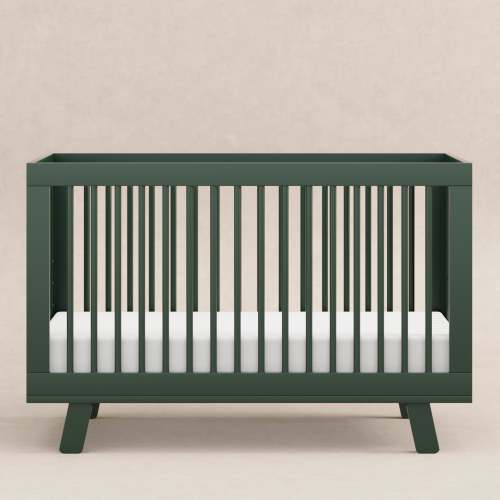 Hudson 3-in-1 Convertible Crib with Toddler Bed Conversion Kit