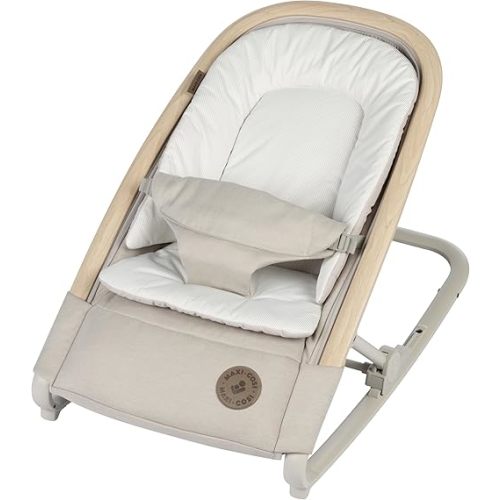 Maxi-Cosi Kori 2-in-1 Baby Bouncer Seat for Infants, Baby Rocker Chair, Portable Baby Bouncer, Classic Oat