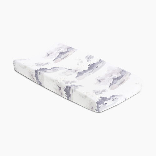Oilo Studio Changing Pad Cover - Misty Mountain