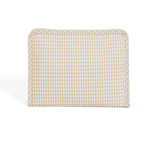 ROADIE MEDIUM Zip Pouch - GINGHAM NEW KHAKI 3