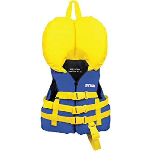 Airhead Infant's General Purpose Life Jacket, Coast Guard Approved, 15-30 lbs
