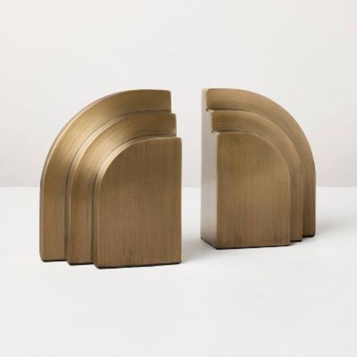 Layered Brass Bookends - Hearth & Hand™ with Magnolia