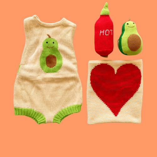 Banana Knitted Bodysuit