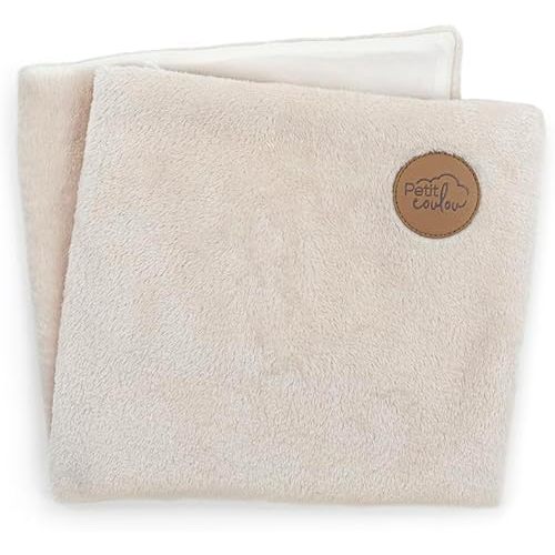 PETIT COULOU Unisex Baby Blanket - Car Seat (Cream)