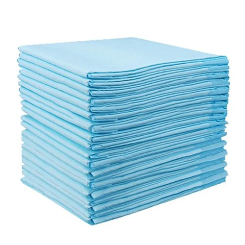 Disposable Large Changing Pads, High Absorbent Waterproof Portable Mattress, Leak-Proof Breathable Incontinence Pad, Play Sheet Bed Chair Table mat Protector, Adult Child Baby Pets Underpad - Blue (Pack of 30)