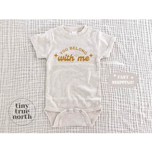 You Belong With Me Baby Bodysuit - Swift Shirt for Toddlers - Swift Baby Shirt - Swift One Piece - Baby Shower Gift - Kids Swift Shirt