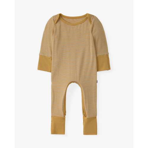 Hazelwood Stripe Crescent Zippy – Little Sleepies