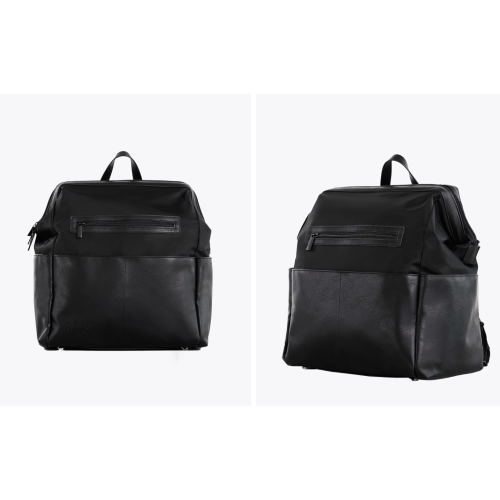 BÉIS 'The Diaper Backpack' in Black - Black Diaper Bag & Diaper Backpack