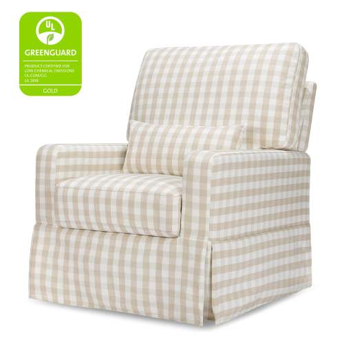 Namesake Crawford Pillowback Comfort Swivel Glider