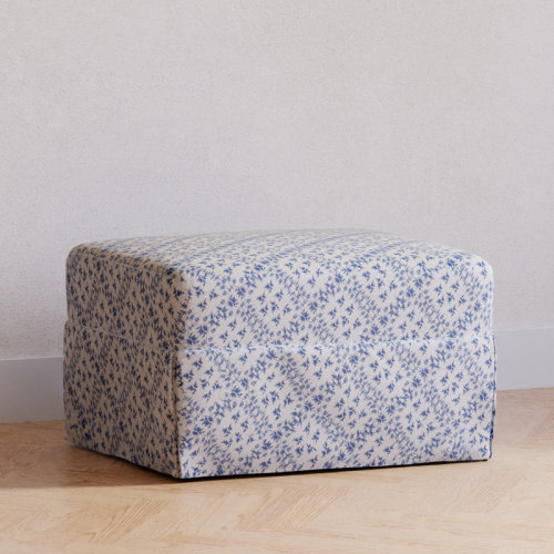 Namesake Sarah Flint x Namesake Crawford Upholstered Ottoman | Wayfair