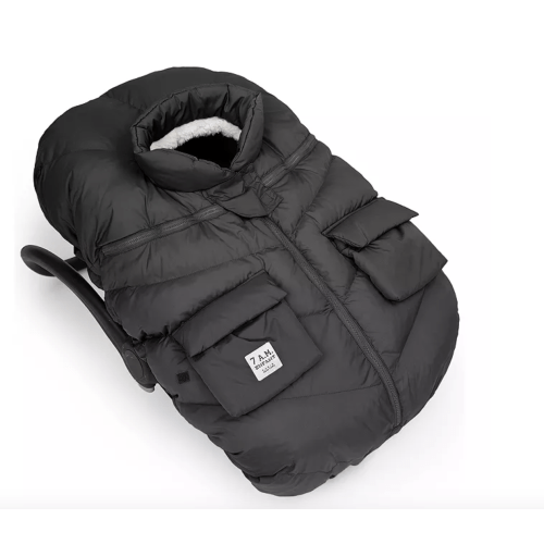 Car Seat Cocoon - black oslo