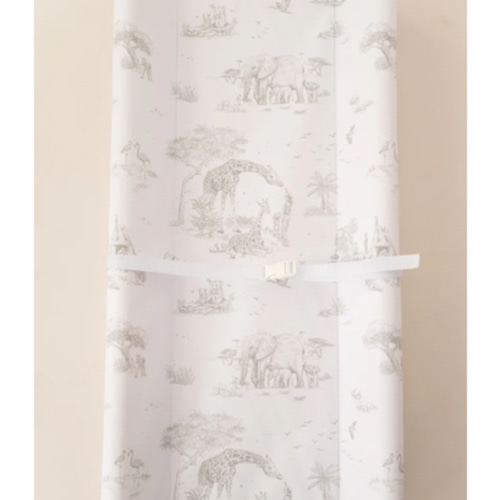 Safari Toile Wipeable Contour Change Pad