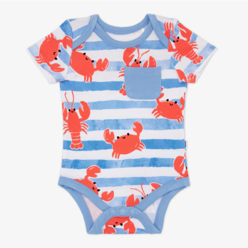 Crustacean Crew Pocket Bodysuit – Little Sleepies