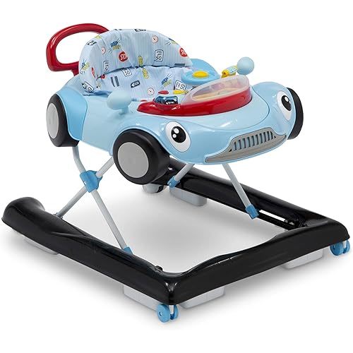 Delta Children First Race 2-in-1 Walker, Blue