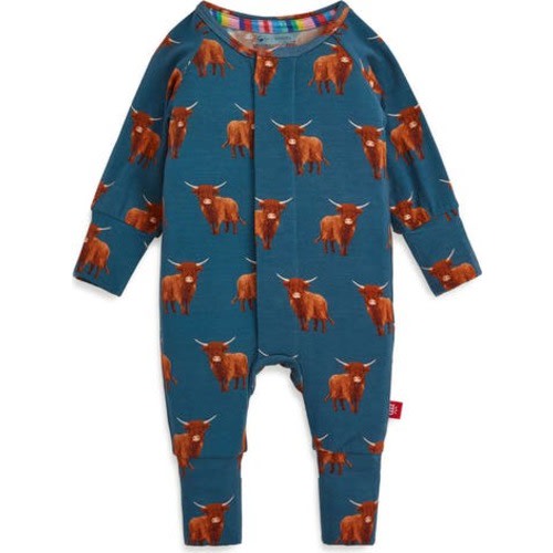 Word To Your Herd Convertible Romper, Newborn