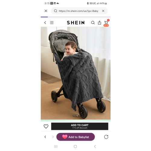 1pc Baby Plush Windproof Blanket Cover, Solid Color