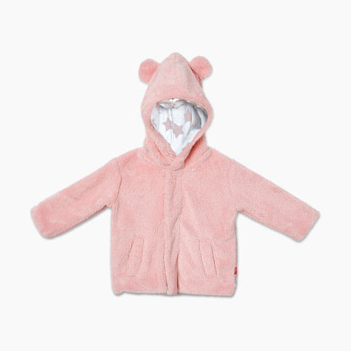 Magnetic Me Minky Jacket - Rose Quartz, 0-6 Months