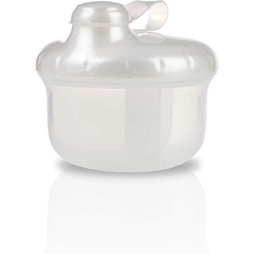 Nuby Powder Formula Dispenser, 3 Compartments, White