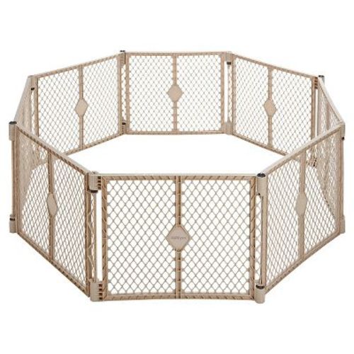 Toddleroo By North States Superyard Indoor Outdoor 8 Panel Freestanding Gate