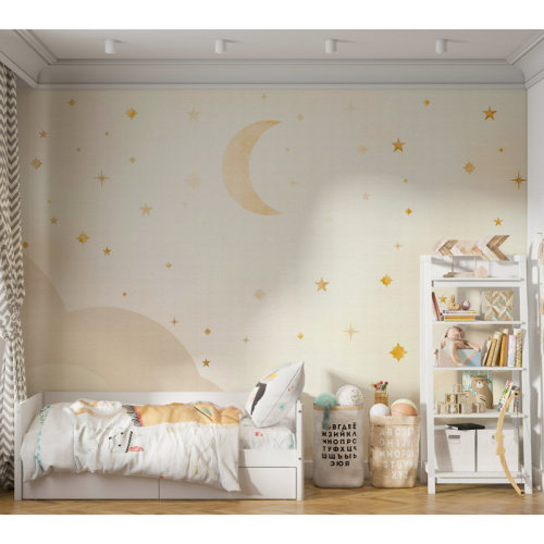 Red Barrel Studio® Peel & Stick Kids Wall Mural - Starry Night | Wayfair