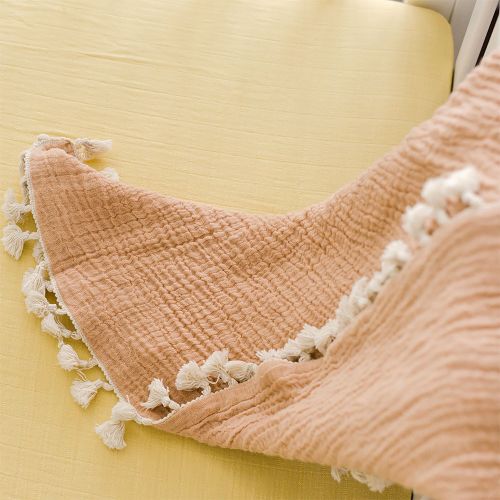 Copper 6-Layer Muslin Swaddle Blanket | Crane Baby
