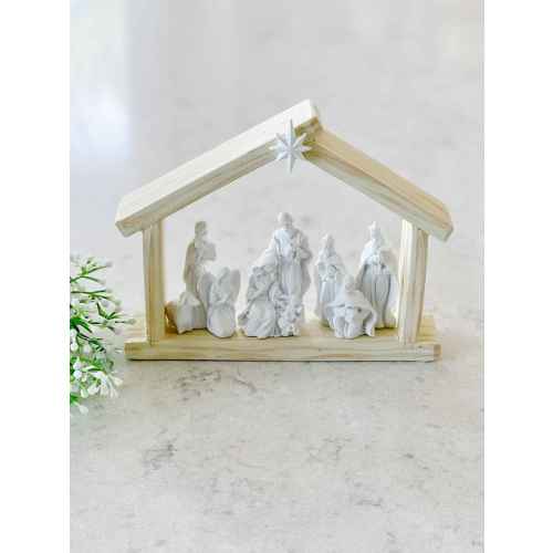 Petite Nativity Scene Set