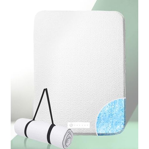 Organic Cotton Pack N Play Mattress | Dual-Sided Portable Baby Crib Pad with Firm Side for Infants & Soft Memory Foam for Toddlers, Waterproof & Washable Cover | 38x26x1.5 Fits Most Playards/Playpens