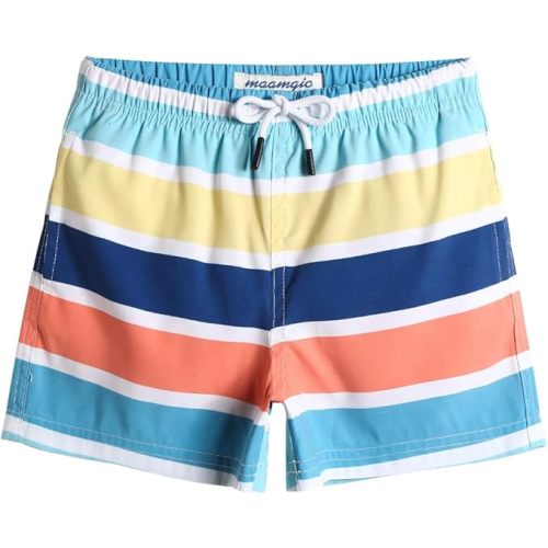 maamgic Boys Swim Trunks Toddler Swim Shorts Little Boys Bathing Suit Swimsuit Toddler Boy Swimwear