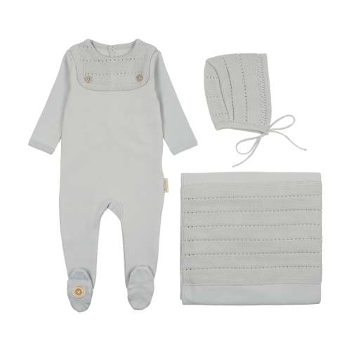 Knitted Nobility Boys Layette Set (3 month)