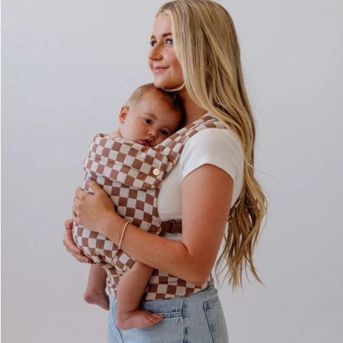 The Monarch Carrier - Mocha Check – Mabē