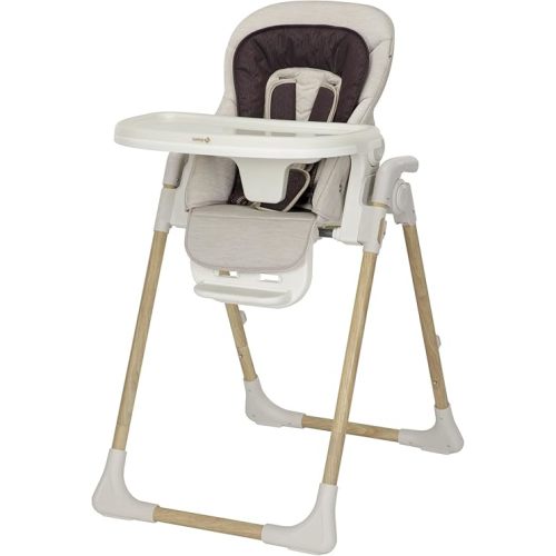 Safety 1st 3-in-1 Grow and Go Plus High Chair, 3 Modes of Use: Infant Recliner, Toddler high Chair, and Child seat, Dunes Edge