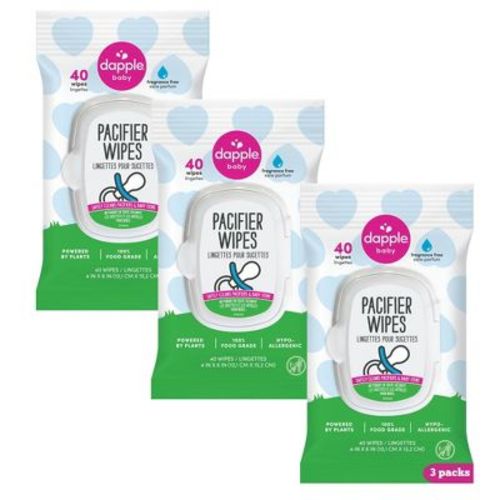 Dapple Baby Pacifier Wipe - 120ct