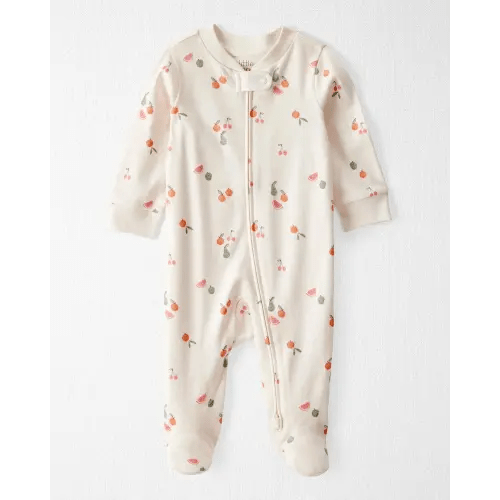 Baby Organic Cotton Fruit-Print Sleep & Play Pajamas - Little Planet | Carter's