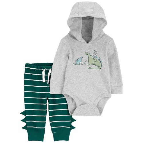 Baby Boy Carter's 2-Piece Dinosaur Hoodie and Pants Set
