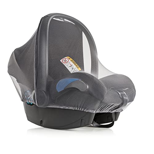 Inlesioo Mosquito Net for Baby Carrier  Infant Car Seat Insect Mesh Net - Universal Fit,Bassinet and Stroller Premium Quality: Machine Washable - Gray