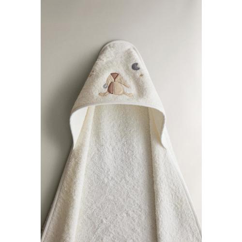 HOODED BABY BATH TOWEL