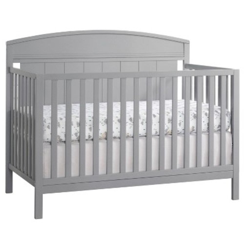 Oxford Baby Baldwin 4-in-1 Convertible Crib, Color: Dove Gray